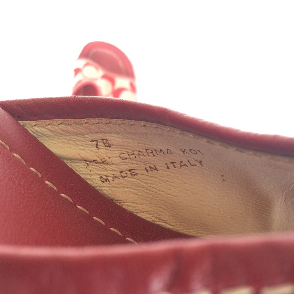 Authentic Coach Wedge size 7 - Picture 5 of 5